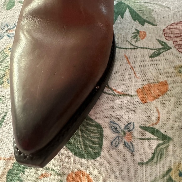 Frye Shane Short Women's Pull-on Boots, Whiskey Size 6 - Picture 3 of 7